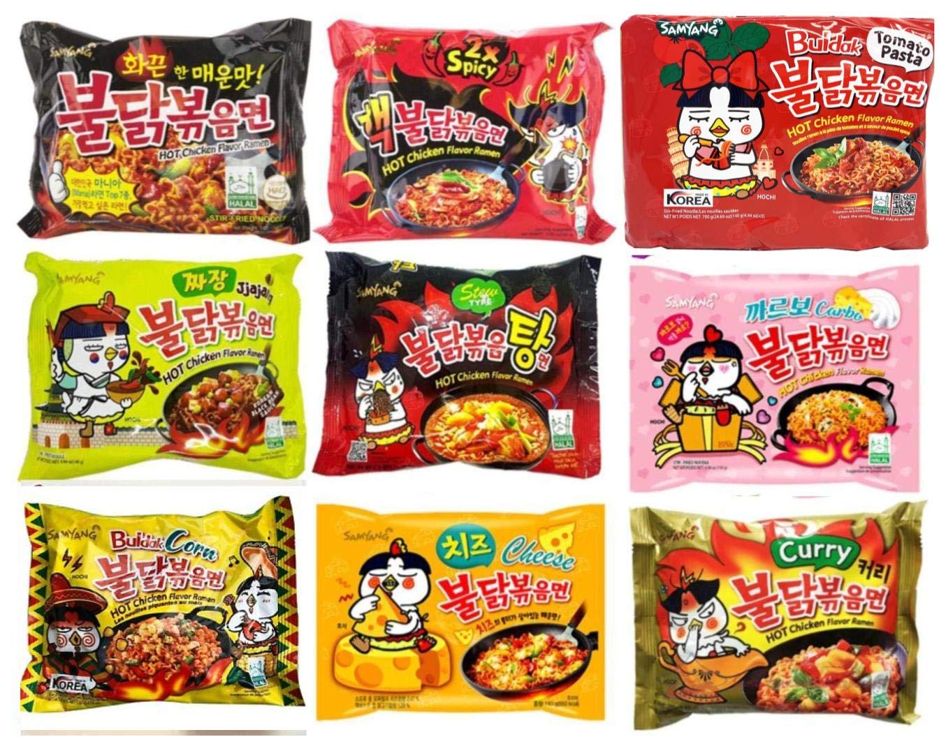 Samyang Noodles Mie Asal Korea Memiliki Varian Rasa